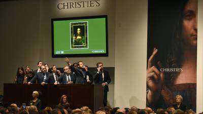 Leonardo da Vinci painting of Jesus sells for record $450m