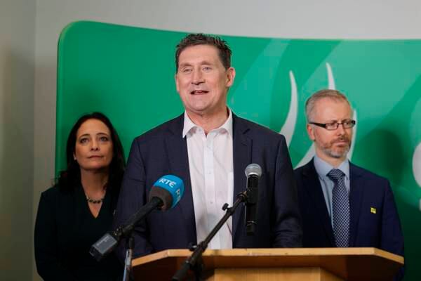 Eamon Ryan targets 10% of votes next election, shrugging off chance of backlash