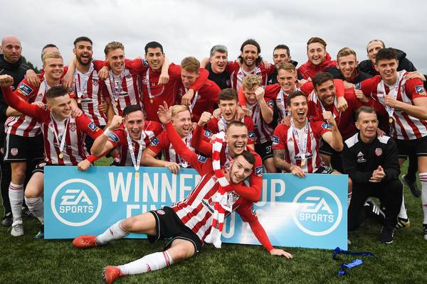 Derry City secure 11th League Cup with win over Cobh Ramblers