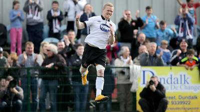 Dundalk stunners put them seven points clear again