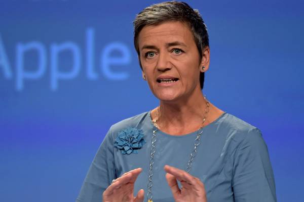 Vestager faces Oireachtas committee over Apple case