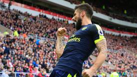 Two touches, two goals - super sub Olivier Giroud downs Sunderland