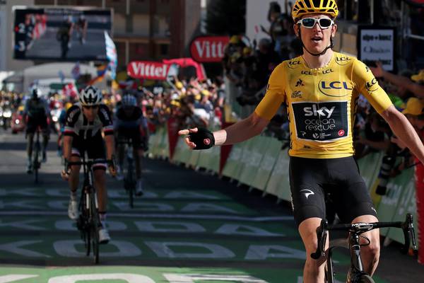 Team Sky’s Geraint Thomas extends Tour de France lead