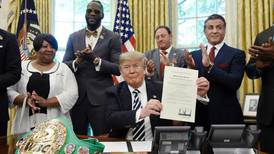 Trump pardons boxing champion Jack Johnson