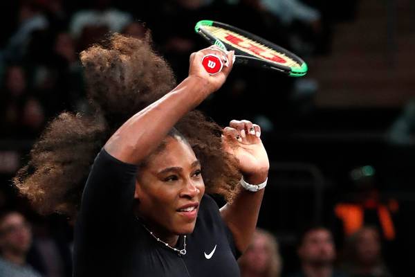 Serena Williams happy to be moving forward, even ‘at a turtle’s pace’