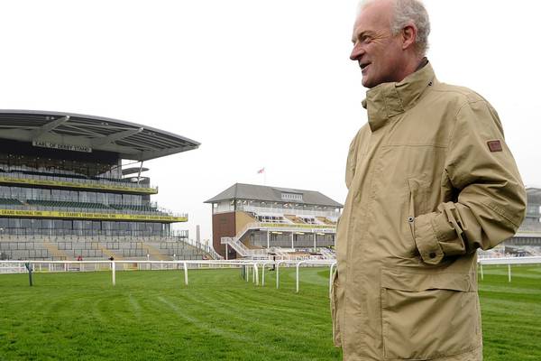 Willie Mullins says he’ll be sending a small squad to Aintree