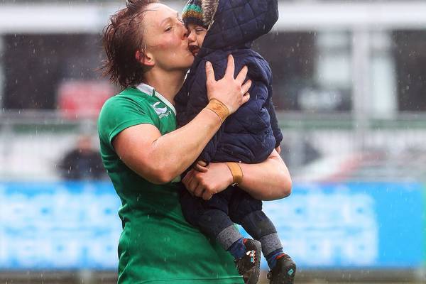 Young son inspires Lindsay Peat’s push for rugby glory