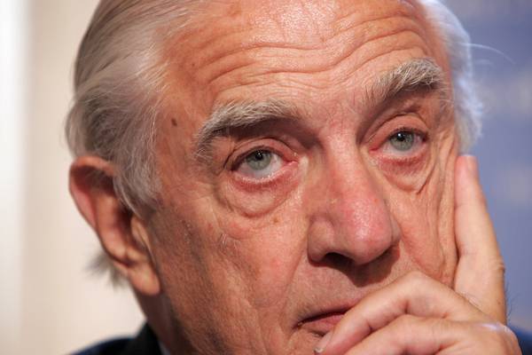 Former attorney general Peter Sutherland dies aged 71