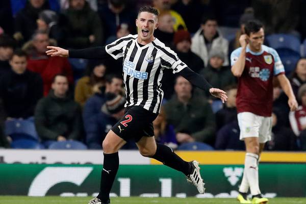 Ciaran Clark gives Newcastle third win on the bounce