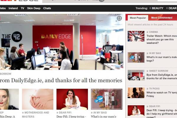 Journal Media’s DailyEdge.ie to be wound down