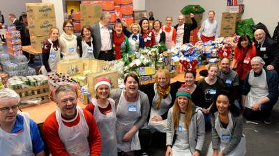 Hundreds fed by charity at Christmas Day dinner