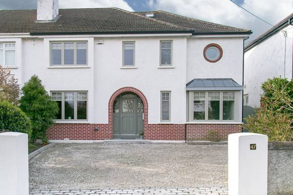 Mount Merrion house with prime parkside position for €1.15m