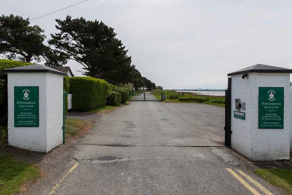 Portmarnock Golf Club move is just the hinges blown off another little door