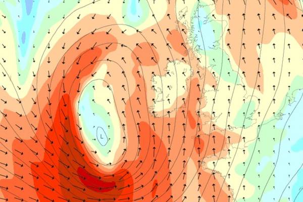 Wind warning in effect overnight as cold sets in