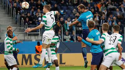 Brendan Rodgers says Celtic needed more courage in Russia