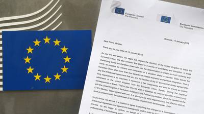 Theresa May admits EU letter may not have gone far enough