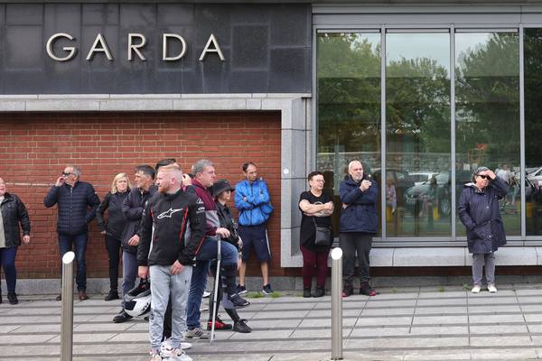 Protest takes place at Garda station following teenager’s arrest