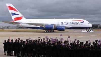 British Airways gets first Airbus A380 in fleet upgrade