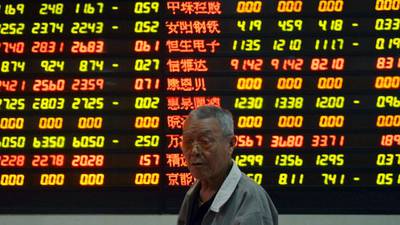China stocks suffer biggest one-day loss since February 2007