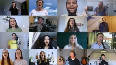 Over 300 church groups unite for online Irish Blessing video