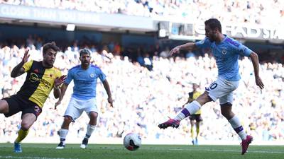 Bernardo Silva bags hat-trick as City stick eight past hapless Watford
