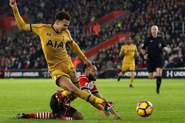 Tottenham crush Southampton to keep pace with top four