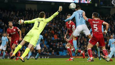Sergio Agüero breaks Bristol City hearts with late winner