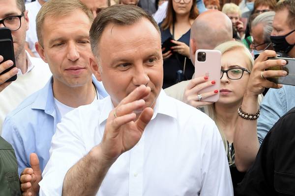 Poland election: Duda forced into second round against liberal Trzaskowski