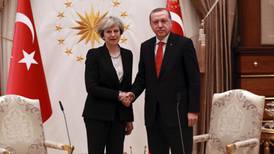Theresa May signs £100 million fighter jet deal with Turkey