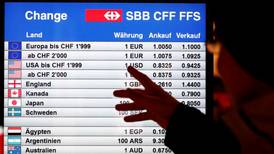 Swiss franc soars against euro after currency cap removed