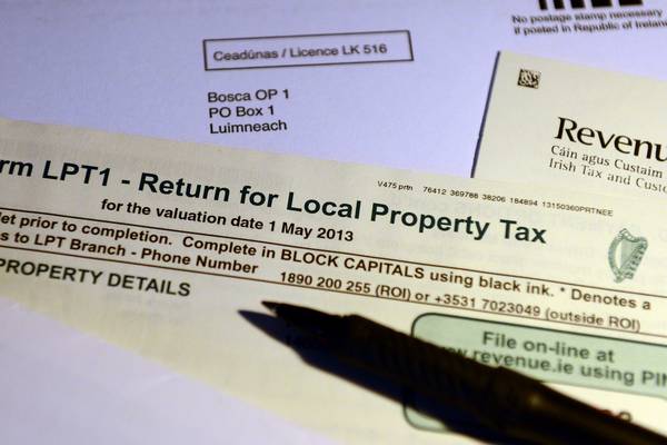 Revenue sends one million letters over property tax