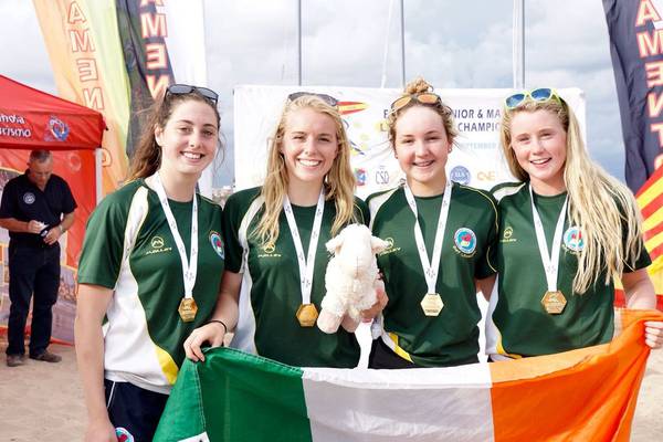 Surf’s up: Irish lifesavers hoping to catch the medals