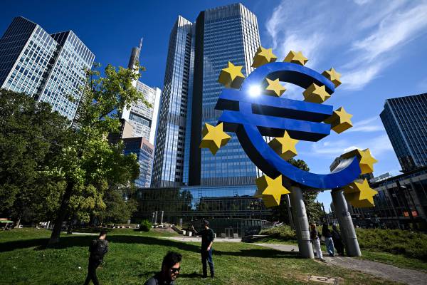 Euro zone inflation falls to two-year low of 2.4%, bringing rate cuts into focus