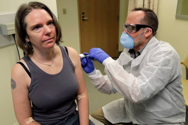 Testing starts in human trial of coronavirus vaccine