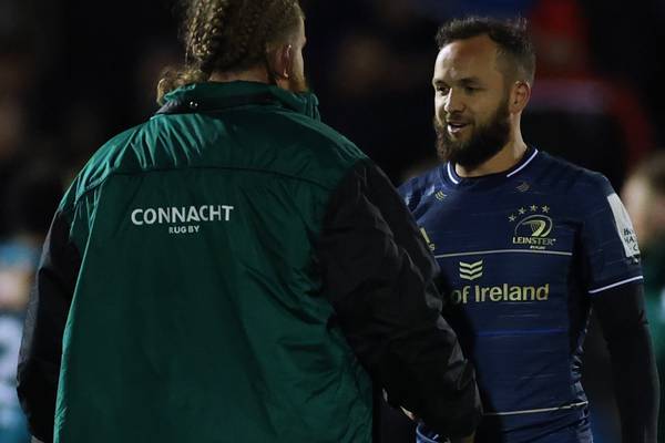 Three changes to Leinster team to face Connacht in Champions Cup