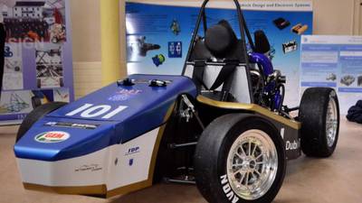 DIT students gear up for Silverstone with racing car