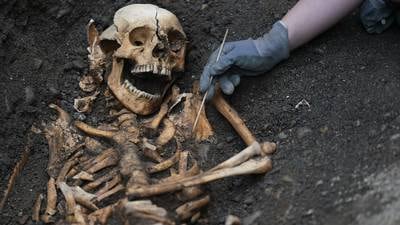 Thousand-year-old skeletons discovered off Capel Street in Dublin city