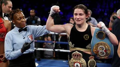 Slick Katie Taylor unifies world lightweight titles in New York