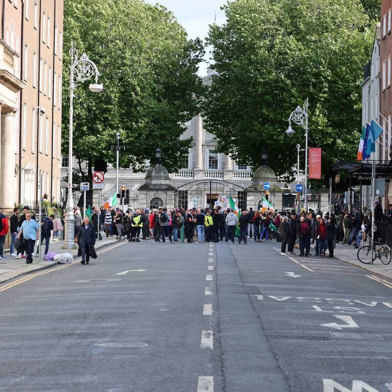 Miriam Lord: It was a long, depressing day as dangerously emboldened thugs descended on the Dáil