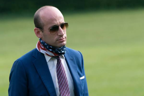 Trump’s top adviser Stephen Miller tests positive for coronavirus