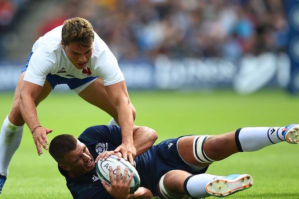 Scotland lock Sam Skinner ruled out of World Cup with hamstring injury