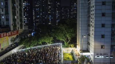 Hong Kong votes in election amid tensions with China