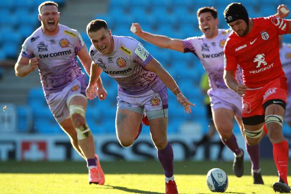 Exeter topple Toulouse to reach maiden Champions Cup final