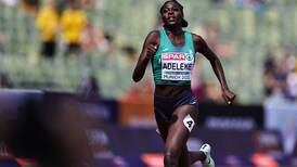 Rhasidat Adeleke breaks Irish 400m record with second fastest time in world this year