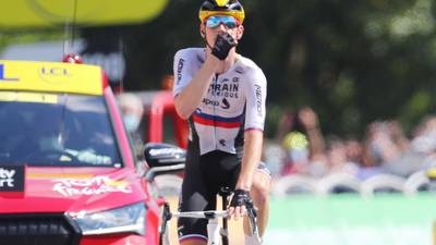 Defiant Matej Mohoric wins his second Tour de France stage