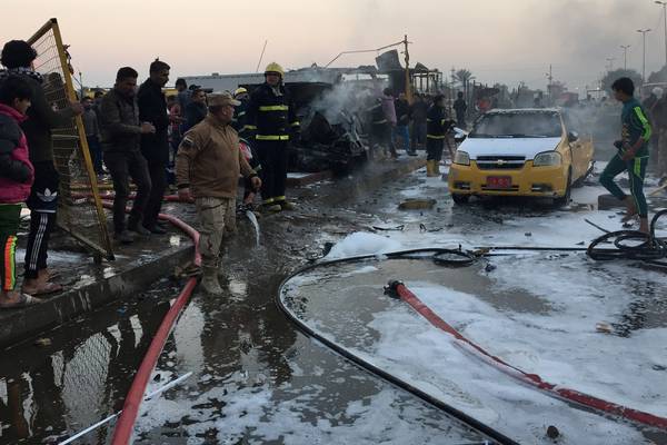 Suicide bombing kills at least 15 people in Iraq
