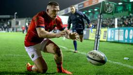 Andrew Conway and Munster intend to keep pedal to the floor against Wasps
