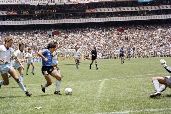 Ken Early: Maradona’s wonder goal a monument to lost freedom