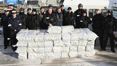 Cocaine haul worth €400m leads to commendations