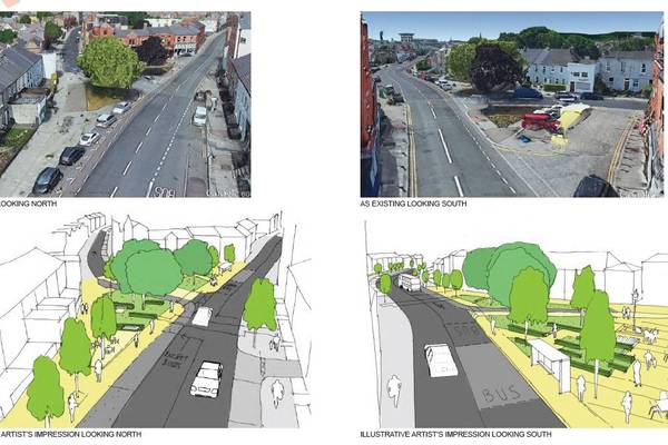Green plaza for Stoneybatter in BusConnects redesign